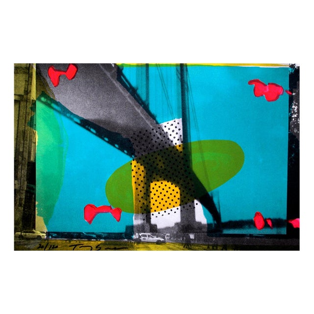 Tony SOULIÉ, Golden Gate, Lithograph For Sale