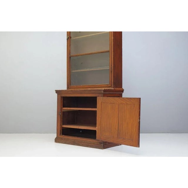 Vintage Glazed Cupboard, 1860s For Sale - Image 6 of 9