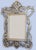 Glass Italian Rococo Gilt Mirror Silver Glass For Sale - Image 7 of 7
