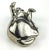 Vintage Pewter Playful Cat Kitty Paper Weight For Sale In Portland, ME - Image 6 of 10