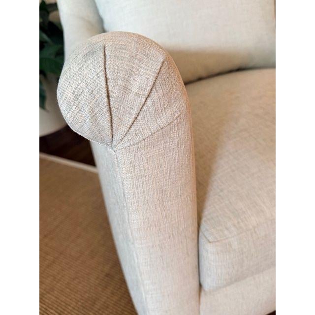 Wood Hickory Chair Rolled Arm Lounger For Sale - Image 7 of 11