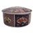 1960s Chinoiserie Lidded Porcelain Box From Takahashi of San Francisco, California For Sale