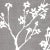 Contemporary Sample - Schumacher Twiggy Silk Fabric in Pewter For Sale - Image 3 of 5