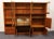Brown High End Set of 3 Danish Modern Contemporary Teak Wood Glass Front Wall Units - Made in Belgium For Sale - Image 8 of 12