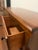 Vintage Five-Drawer Chest of Drawers in Rich Walnut Finish – Refinished Wood Dresser For Sale - Image 9 of 12