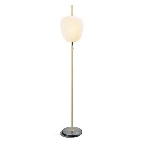 Black Tall J14 Floor Lamp in Gilt Brass from Disderot For Sale - Image 8 of 9