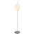 Black Tall J14 Floor Lamp in Gilt Brass from Disderot For Sale - Image 8 of 9