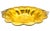 Mid 20th Century Vintage Hand-Hammered Brass Footed Centerpiece Bowl With Foliate Handles – Rustic European / Rococo For Sale - Image 5 of 15