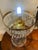 Glass Late 19th Century 25” American Brilliant Cut Crystal Glass Mashroom Lamp For Sale - Image 7 of 7