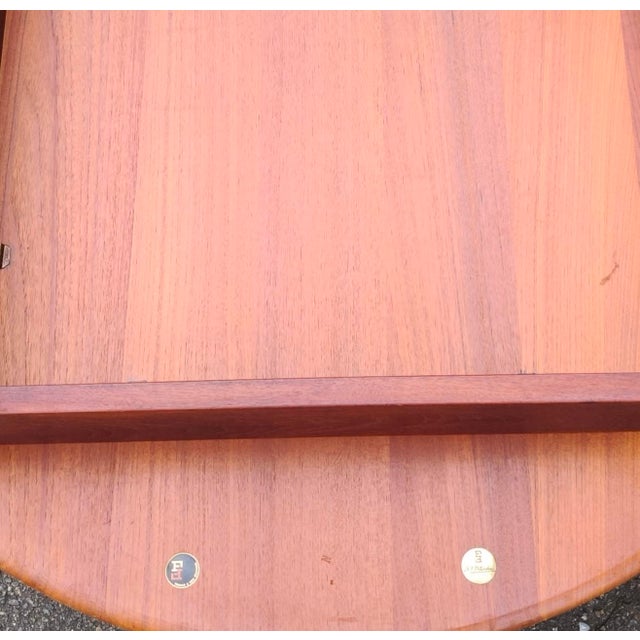 1960s Round Teak Dining Table by France & Son, 1960s For Sale - Image 5 of 6