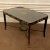 Victorian Antique Regency Style Black Lacquered Coffee Table With Glass For Sale - Image 3 of 12
