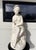 Large Plaster Sculpture, Female Nude A plaster figure of a female with dimensions: height 61 cm, depth 29 cm, width 26 cm,...