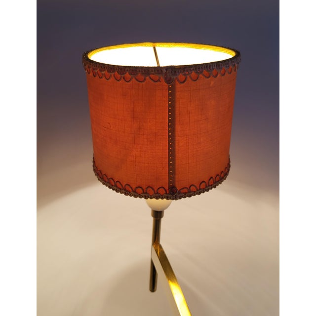 Mid-Century Modern Austrian Brass Chandelier by Rupert Nikoll, 1950s For Sale - Image 13 of 15