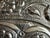 19th C Ottoman Silver Oval Wedding Mirror Decor For Sale - Image 10 of 18