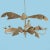 Monkey Couple Chandelier by Mario Lopez Torres There are minor imperfections to the hand-made woven rattan. Signed Mario...