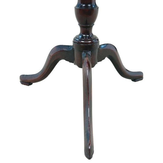 Georgian Miniature Mahogany Tripod Table, 1750s For Sale - Image 4 of 9