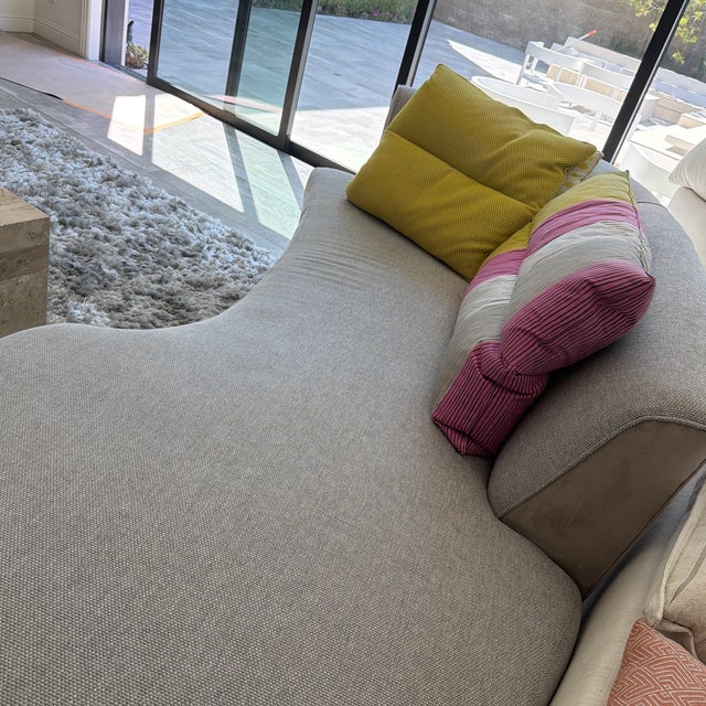 Beautiful Custom Sofa (Matching Ottoman Available Separately) For Sale In Los Angeles - Image 6 of 6