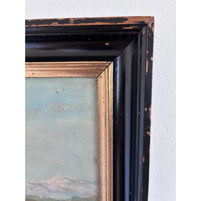 Green Countryside Nature, 1960s, Oil Painting on Canvas, Framed For Sale - Image 8 of 15