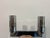 Silver Vintage Adjustable Chrome Double Wall Light by Sijaj Hrastnik, Slovenia, 1990s For Sale - Image 8 of 11