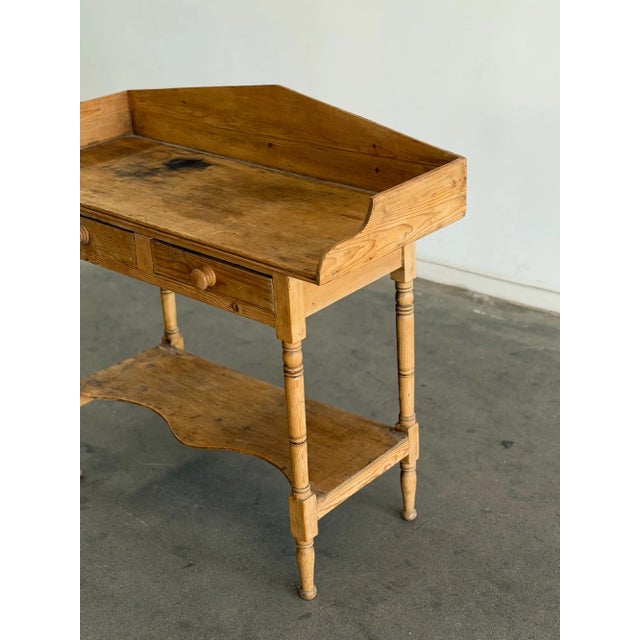 1940s Pine Console For Sale - Image 17 of 18