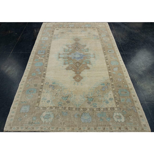 Turkish Oushak Runner Rug 3' x 7'8" #17503 Explore a curated collection of hallway runners, wool rugs, and handmade...