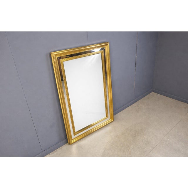 Vintage Giltwood Mirror, 1970s For Sale - Image 6 of 9