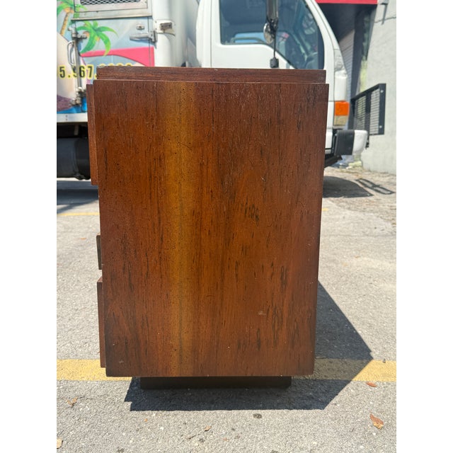 1970s 1970s Lane Stacatto Brutalist Long Chest Manner of Paul Evans For Sale - Image 5 of 12