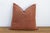 Textile 24" Rust Trail Moroccan Silk Pillow For Sale - Image 7 of 8