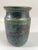 Mid-Century Modern Mid-Century Modern Vintage Handmade Blue Studio Pottery Vase For Sale - Image 3 of 5