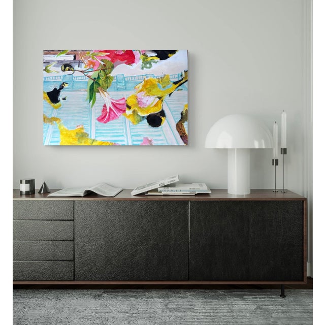 Doug Martin Oil Painting on Canvas 36” X 24” For Sale - Image 4 of 5