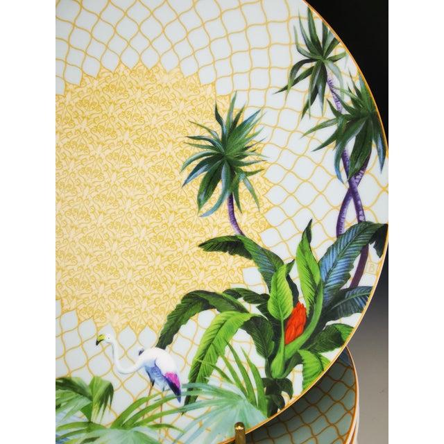 Tropiques Model Dinnerware Set from Bernardaud Limoges, 2010s, Set of 47 For Sale - Image 9 of 18