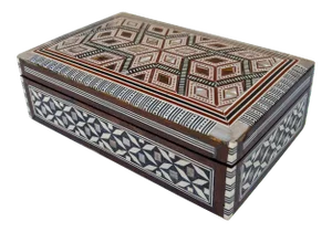 Inlaid Box W/ Astral Motifs