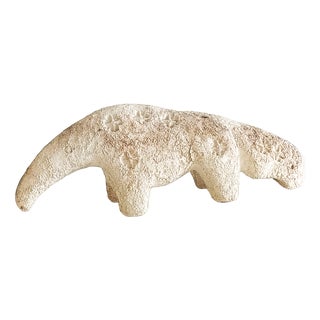 Scavo Decor Anteater Sculpture by Aldo Londi for Bitossi, Italy, 1950s-1960s For Sale