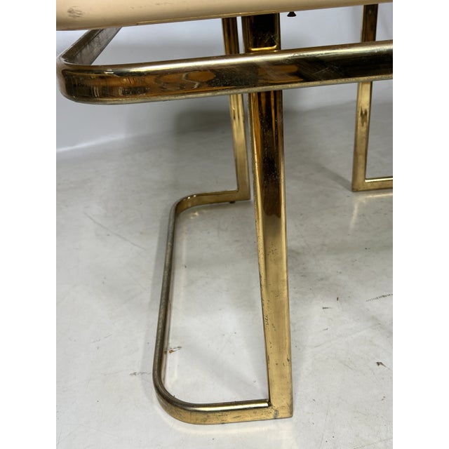 Brass Post Modern Altavista Lane Metal & Lacquer Side Tables - a Pair For Sale - Image 8 of 12
