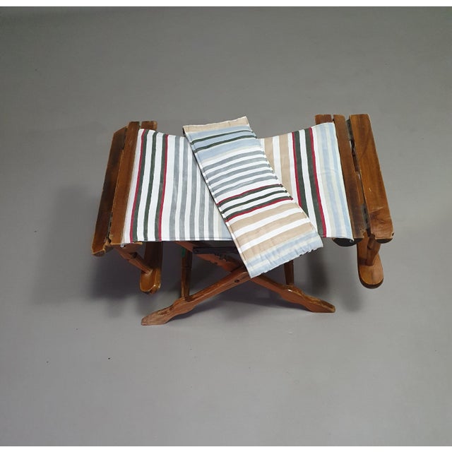 Foldable Deck Chair by W.H. Den Ouden for Vetus Rotterdam For Sale - Image 12 of 18