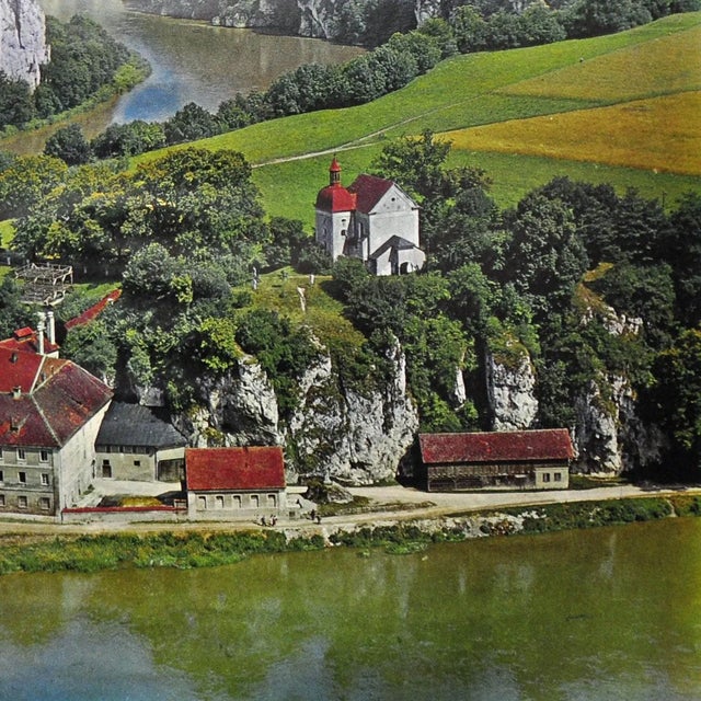 1970s Vintage Photo Wall Chart of the Danubian Breach For Sale - Image 5 of 6