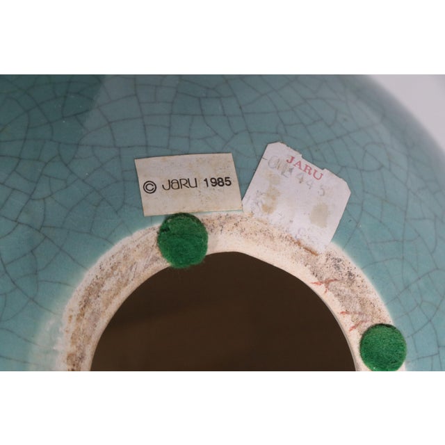 Ceramic Trylon and Perisphere by California Pottery Maker Jaru Circa 1985 For Sale - Image 15 of 15