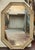 Mid-Century French Provincial Style Painted Gray & Gilt Carved Mirrors - Pair For Sale In Atlanta - Image 6 of 9