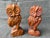 Vintage Carved MC Wooden Owls a Pair For Sale - Image 10 of 13