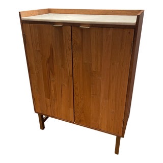 Crate and Barrel Cantina Bar Cabinet For Sale