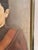 Paper Unknown, Portrait of a Lady, 1894, Oil on Cardboard For Sale - Image 7 of 12
