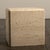 1980s Travertine Marble Stone Cube Side End Accent Table For Sale - Image 10 of 12