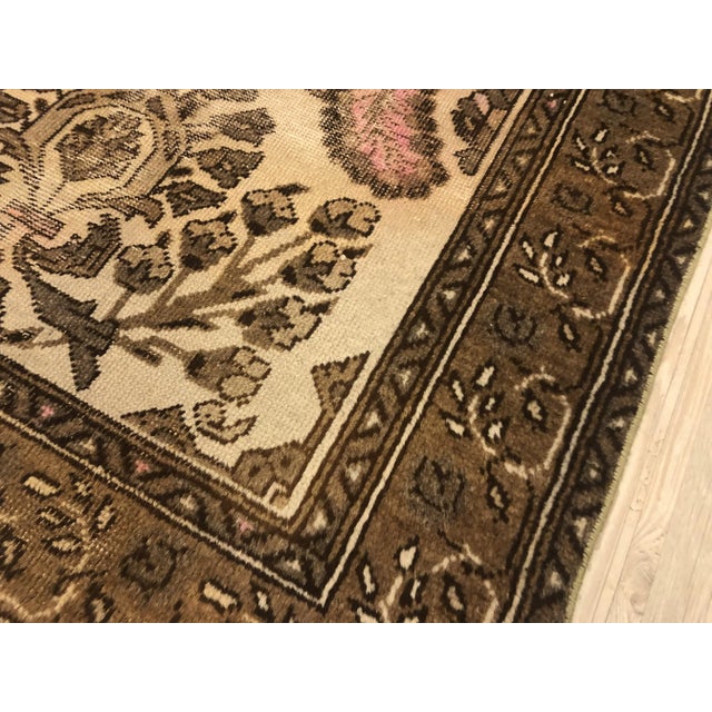 Turkish Handmade Vintage Rug- 3′5″ × 5′10″ For Sale - Image 10 of 11