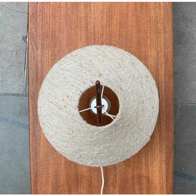 Mid-Century Teak Dornstab Table Lamp by A. Pöll for Kalmar For Sale - Image 15 of 18