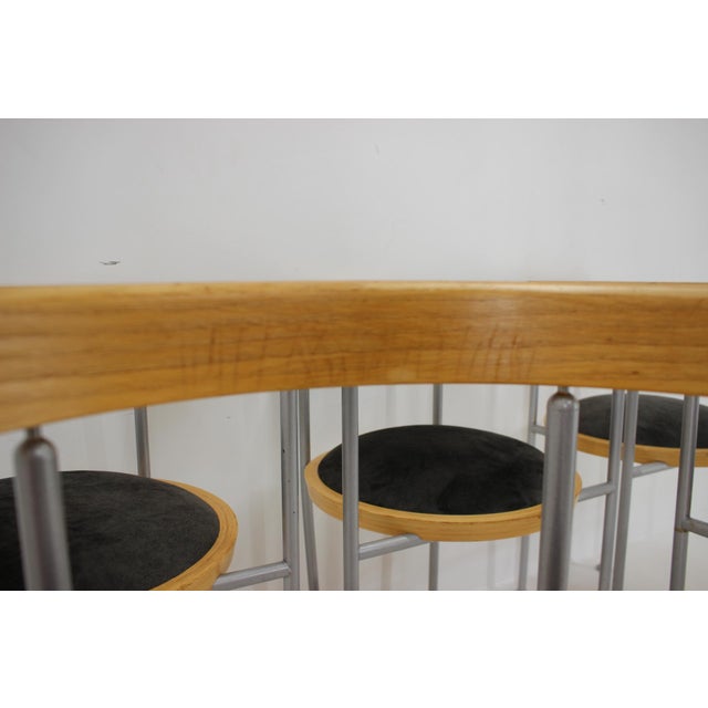 Dining Chairs by Borge Lindau for Bla Station, Sweden, 1990s, Set of 6 For Sale - Image 15 of 18