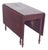 Brown Portuguese Flip Flap Square-Topped Table, 1920s For Sale - Image 8 of 8