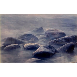 Sonja Bullaty, Vintage C Print "Of Time and Change" Boulders on a Sea Shore, 1981 For Sale