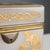 White Opal Glass Jewelry Box with Gilt Enamel For Sale - Image 4 of 10