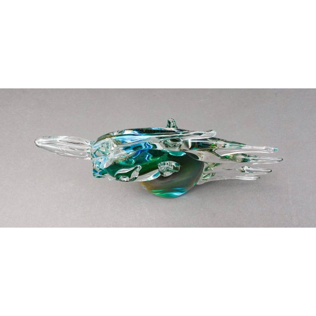 Archimede Seguso Murano Signed Italian Sommerso Glass Unicorn Horse Sculpture For Sale In Miami - Image 6 of 10