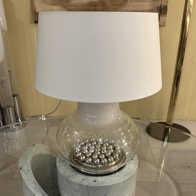 Large Table Lamps from Selenova, Murano, Italy, 1970s, Set of 2 For Sale - Image 12 of 15